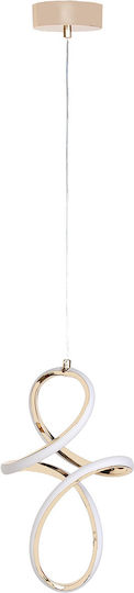 Keskor Keskor Deckenleuchte Gold LED 20x13x32cm