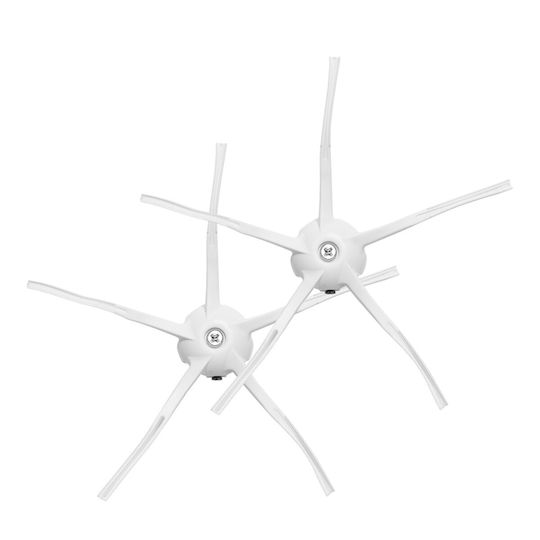 Странични четки Xiaomi Roborock прахосмукачка робот S7 S6 S5 Max Бели комплект 2 Hepabe 2hb1014