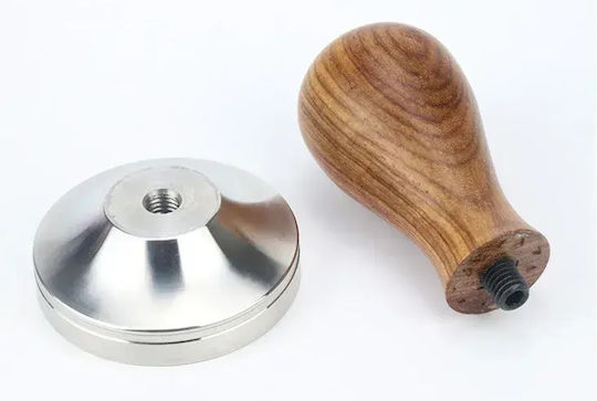 4bars T109 Tamper with Flat Surface 51mm in Brown Colour
