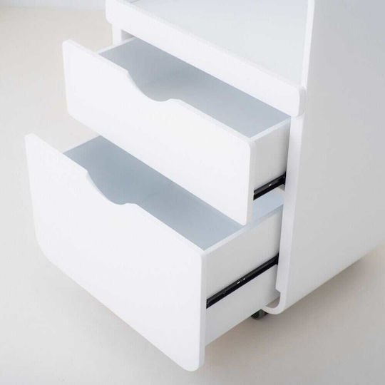 Habys Medical Table on Wheels Nursing with Drawer W55xL40xH87cm T-SS146