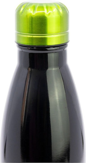 Stor Stainless Steel Kids Water Bottle Minecraft Grey 780ml
