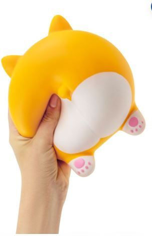 Keycraft The Big Squij Corgi Butt Squishy
