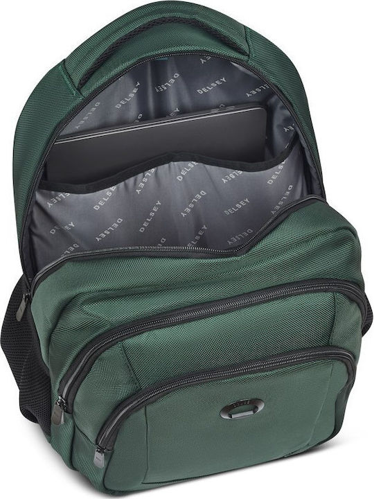 Delsey Раница за лаптоп 15.6" в кафяв цвят 391660503