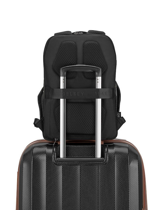 Delsey Laptop Backpack for 15" Laptop with USB Port in Brown Colour 210261000