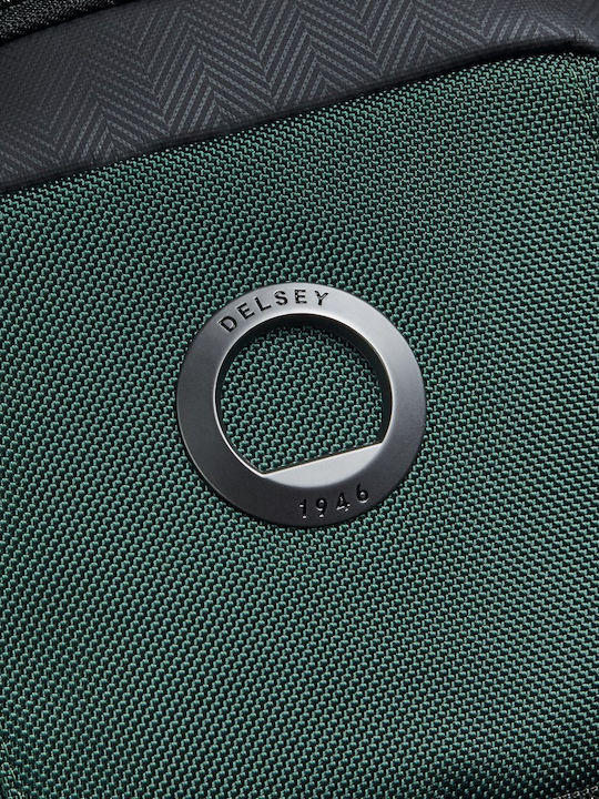 Delsey Раница за лаптоп 13" с USB порт в кафяв цвят 210260223