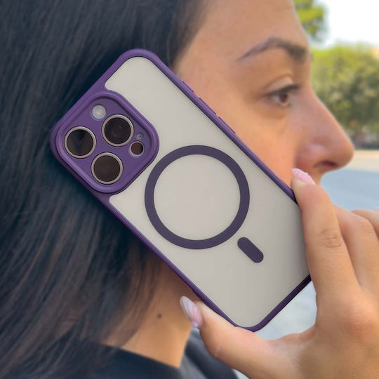 Θήκη Magnetic Magmatte Lens Sonique Xiaomi Poco X8 Pro Max 5g Μωβ