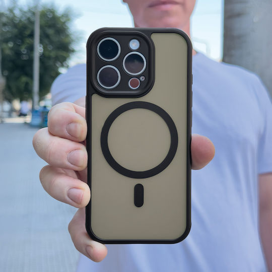 Husă Magnetică Magmatte Lens Sonique Xiaomi Poco X8 Pro Max 5g Neagră