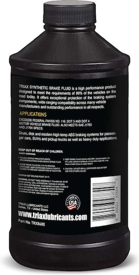 Triax Lichid De Frână Full Sintetic Punct 4 946 Ml