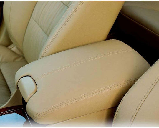 Husă de înlocuire pentru cotieră auto Husă de înlocuire pentru cotieră auto Honda Accord 2008 2009 2010 2011 2012 Culoare crem