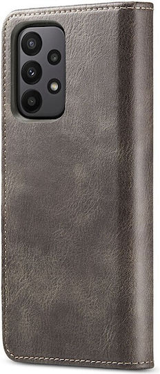 DG.MING Wallet Γκρι (Galaxy A23 4G / Galaxy A23 5G)