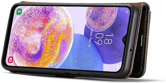 DG.MING Wallet Γκρι (Galaxy A23 4G / Galaxy A23 5G)