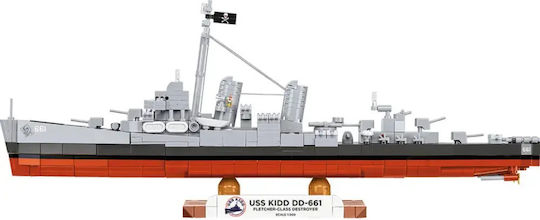 Cobi USS Kidd DD-661 Figur Modellbau Schiff