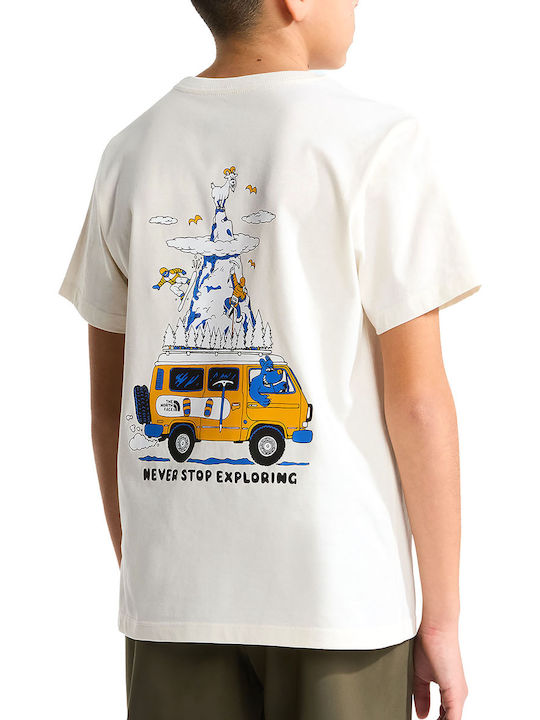 Kids T-shirt Ecru