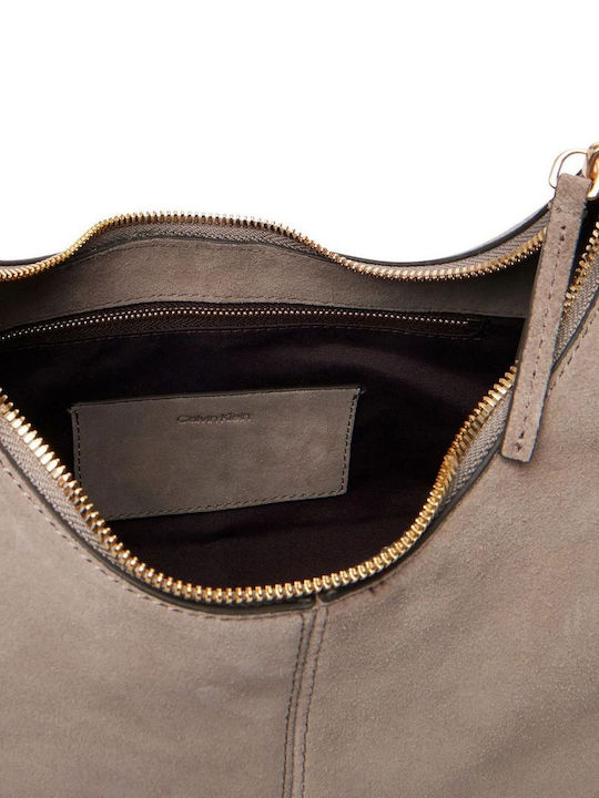 Slouchy Suede Leather Women's Shoulder Bag Suede Moonstruck Suede