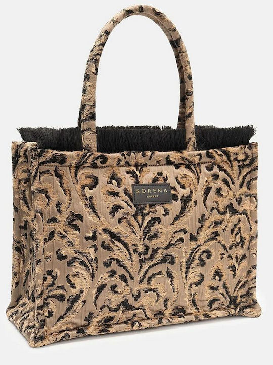 Arabella Medium Fabric Women's Tote Bag Black