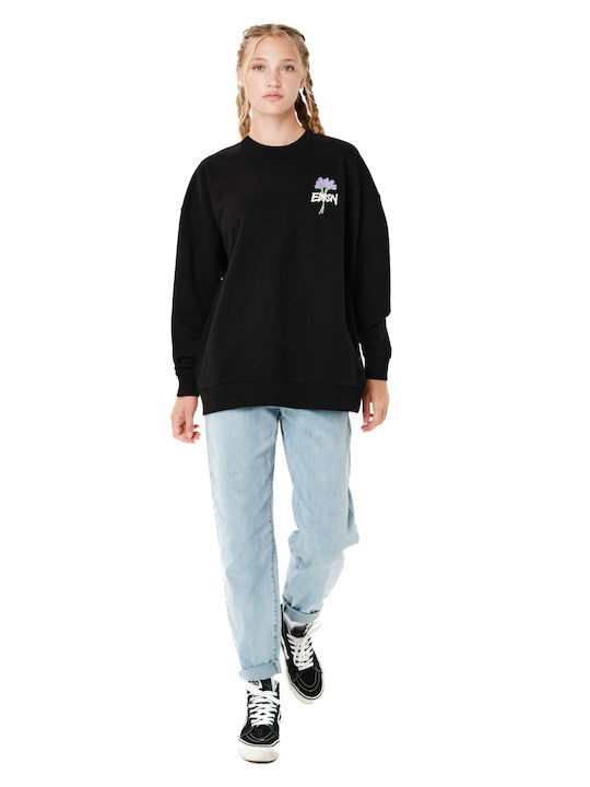 Damen Bluse Baumwolle Schwarze