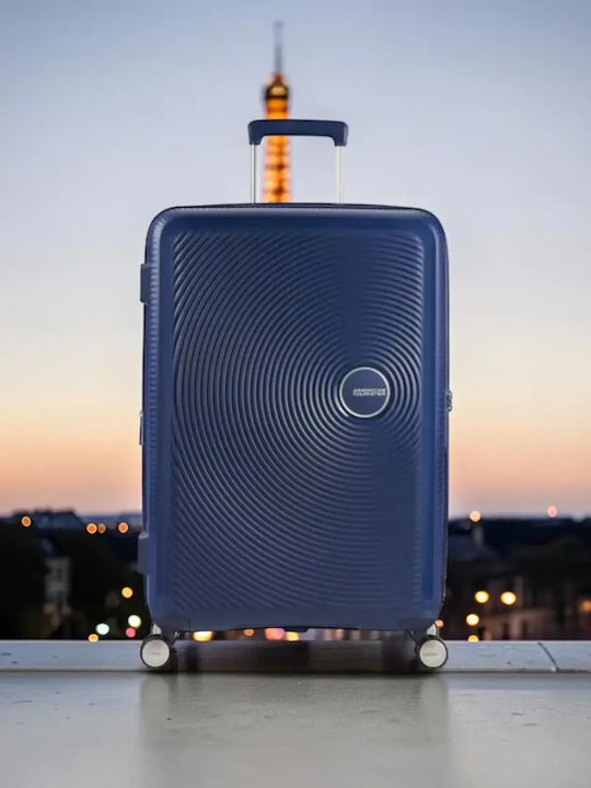 American Tourister Soundbox Large Dark Blue American Tourister Soundbox Large Dark Blue