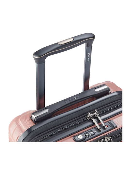 Delsey Shadow Cabin Suitcase Shadow Ash Rose Height 55cm