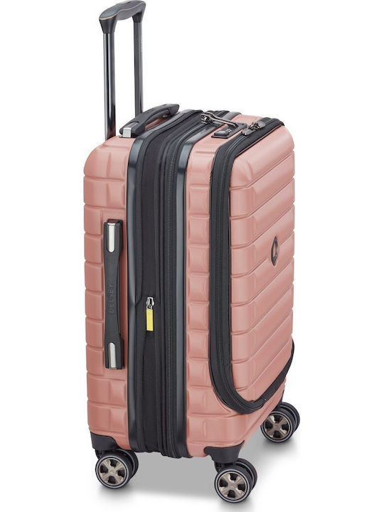 Delsey Shadow Cabin Suitcase Shadow Ash Rose Height 55cm