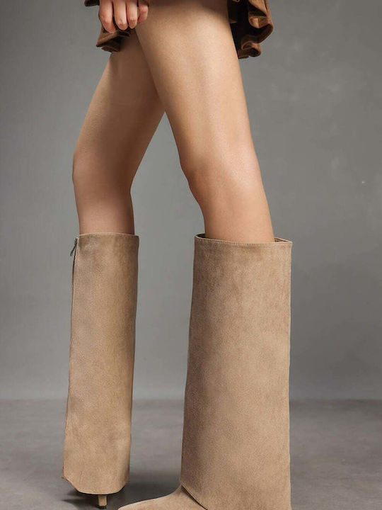 Ligglo Suede Γυναικείες Μπότες