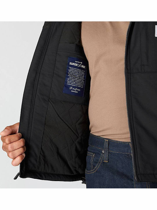 Waterproof and Windproof Jacket Black