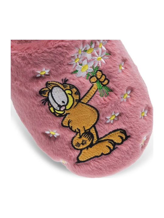 Garfield 10134154 Geschlossene Damen Hausschuhe Rosa