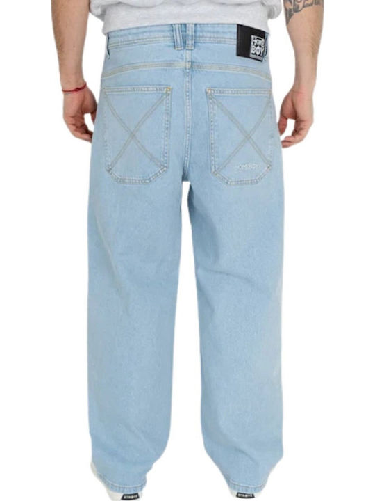 Homeboy X-tra Men's Baggy Blue Jeans Pants