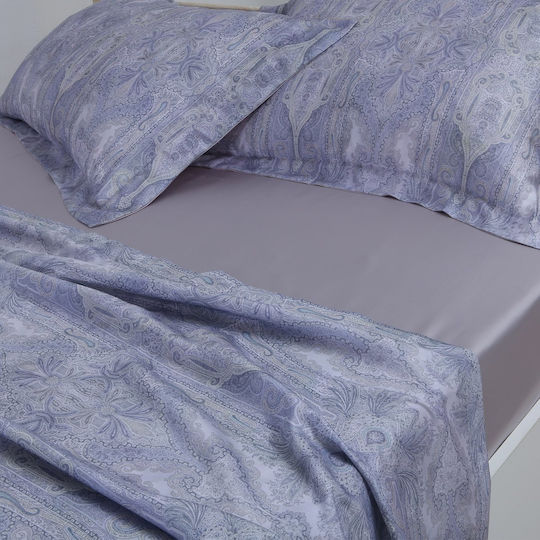 Silk Fashion Подредба Чаршафи Кралица с Еластична Лента 160x200+40см Etheral 4 Бройки