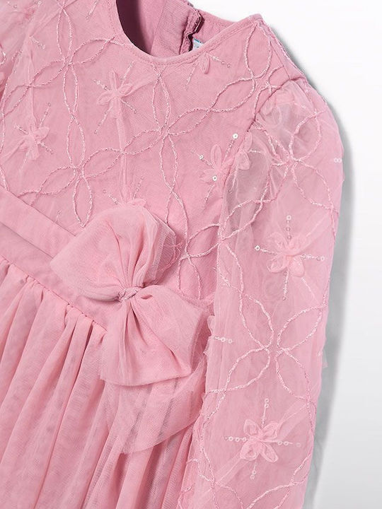 Girls Tulle Dress Pink