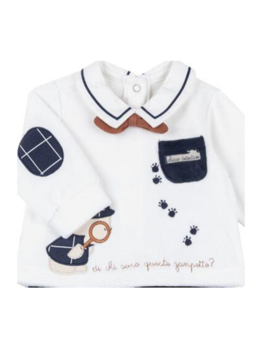 Chicco Set Onesies Blue-White 2pcs Chicco Set Onesies Blue-White 2pcs