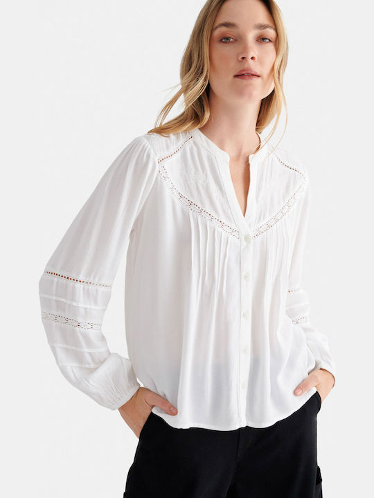 Long Sleeve Women's Shirt White