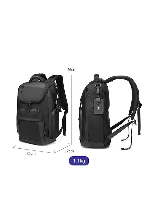 Ozuko Backpack Waterproof Black