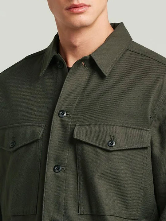 Μακρυμάνικo Overshirt Asfalt D29313-D750-995