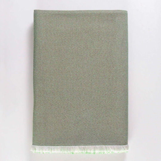 Rythmos Cuvertură Pentru Canapea 2 Locuri Jacquard 180x240cm Verde