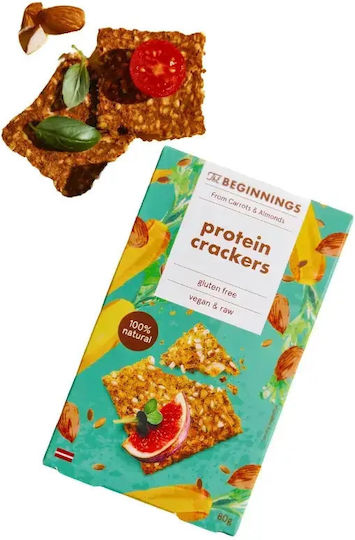Crackers Carrot & Almond Gluten Free 80gr