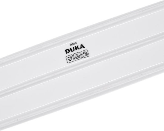 Duka Servierplatte aus Weißem Porzellan