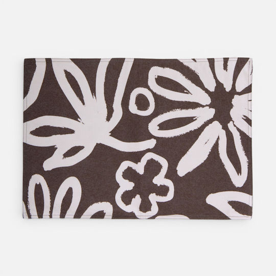 Nef-Nef Homeware Trust Tischsets Stoff Schwarz 48x33cm