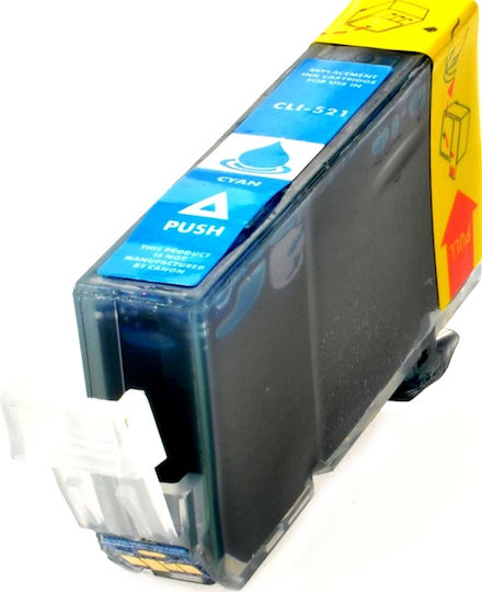 TFO Kompatible Tintenstrahldrucker-Tintenpatrone Canon 521 9ml Cyan 1Stück