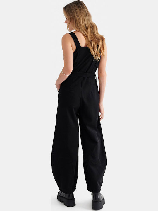 Women's Sleeveless Jumpsuit Black