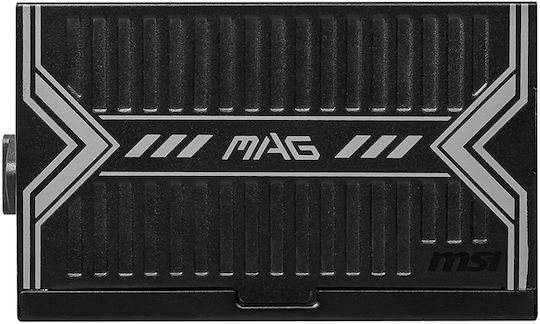 MSI MAG A650BN PCIE5 III 650W Μαύρο Τροφοδοτικό Υπολογιστή Full Wired 80 Plus Bronze