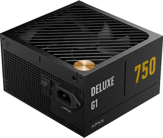 APNX DELUXE G1 750 750W Sursă de Alimentare Neagră