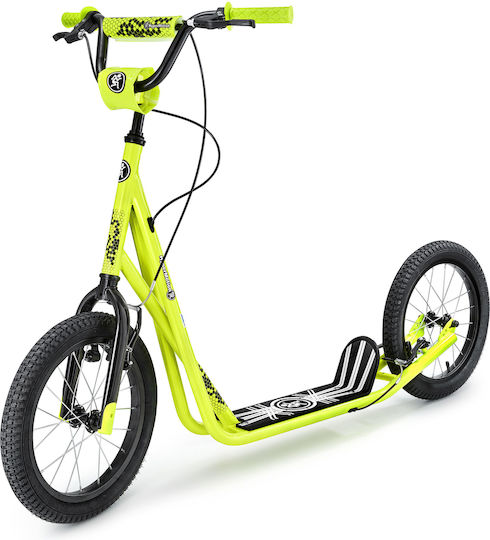 HyperMotion Kinderroller Runkie 2-Rad für 8+ Jahre Gelbes