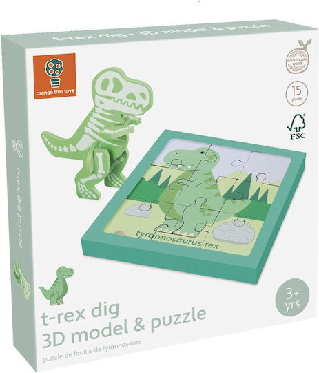 Holz Kinderpuzzle für 3+ Jahre Orange Tree Toys