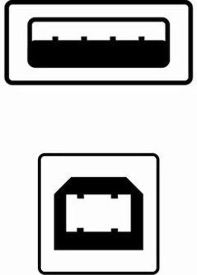 Logo Collection USB 2.0 Cablu USB-A - USB-B Gri 3m 10219