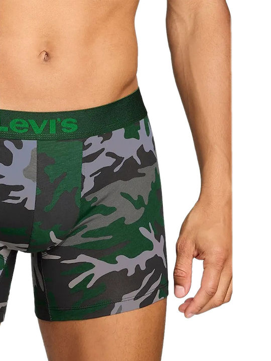 Ανδρικά Μποξεράκια Green/grey Melange Camo 2Pack