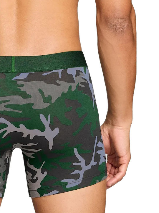Ανδρικά Μποξεράκια Green/grey Melange Camo 2Pack