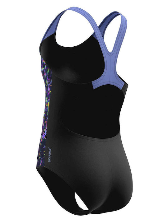 Speedo Splashback Детски бански Цял Лилав