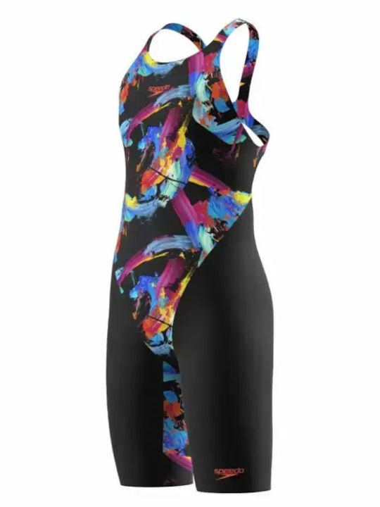 Speedo Fastskin Детски бански Jammer Черен
