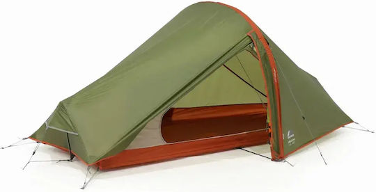 Vango F10 Helium UL Air Cort Camping Tunel Verde pentru 1 Persoană