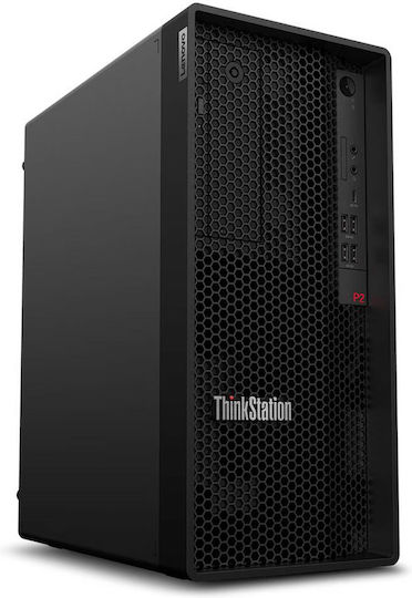 Lenovo Thinkstation P2 Tower Gen2 Desktop PC (Ultra 5-225/32GB DDR5/512GB SSD/W11 Pro) με Πληκτρολόγιο (GR)
